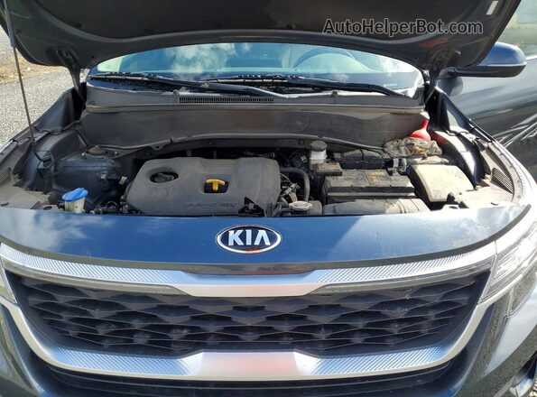 KNDERCAAXM7109454 2021 KIA SELTOS Серый Вид подкапотного пространства