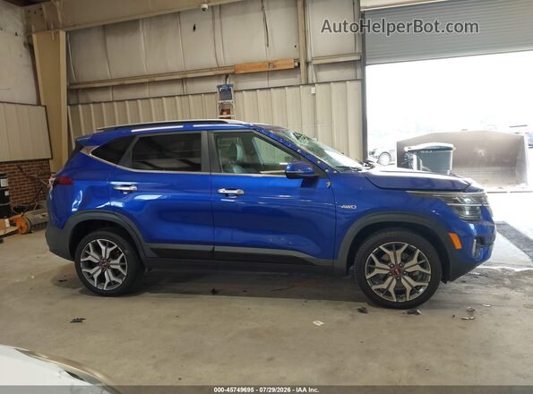 KNDETCA23M7099697 2021 KIA SELTOS Blue სალონის 360-გრადუსიანი ხედი