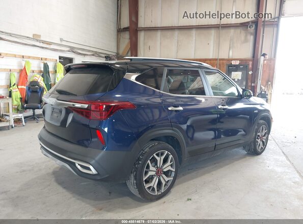 KNDETCA23P7354854 2023 KIA SELTOS Dark Blue უკანა მარჯვენა