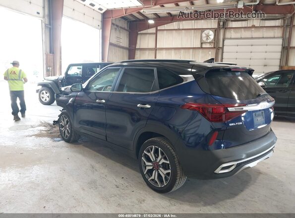 KNDETCA23P7354854 2023 KIA SELTOS Dark Blue უკანა მარცხენა