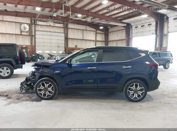 KNDETCA23P7354854 2023 KIA SELTOS Dark Blue 