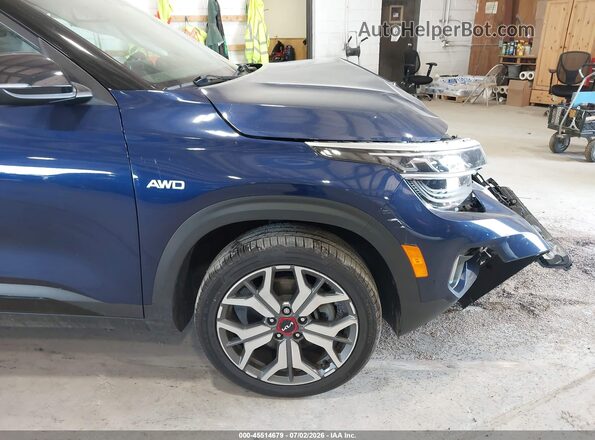 KNDETCA23P7354854 2023 KIA SELTOS Dark Blue 