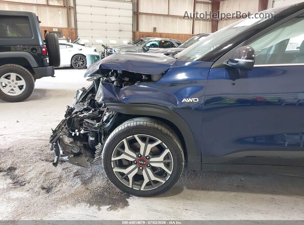 KNDETCA23P7354854 2023 KIA SELTOS Dark Blue 