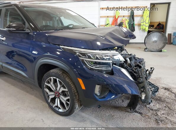 KNDETCA23P7354854 2023 KIA SELTOS Dark Blue 