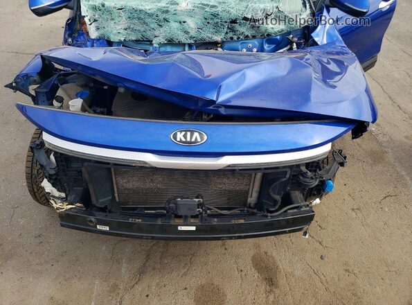 KNDETCA26M7151629 2021 KIA SELTOS Blue Rear interior view