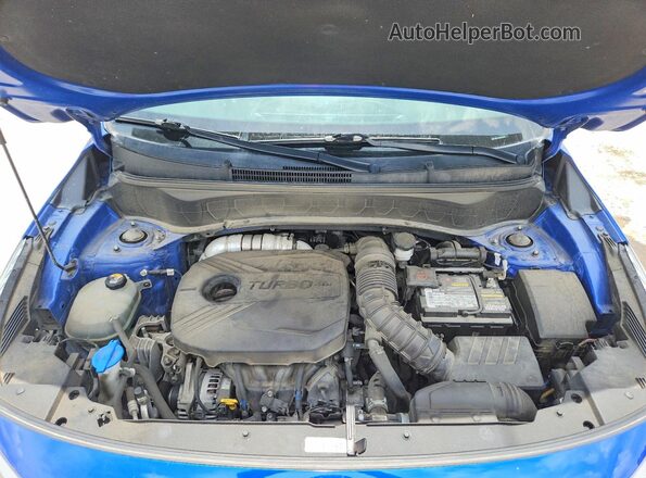 KNDETCA28M7111990 2021 KIA SELTOS Blue Вид задньої частини салону