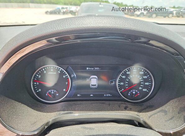 KNDETCA28M7111990 2021 KIA SELTOS Blue Вид щитка приладів