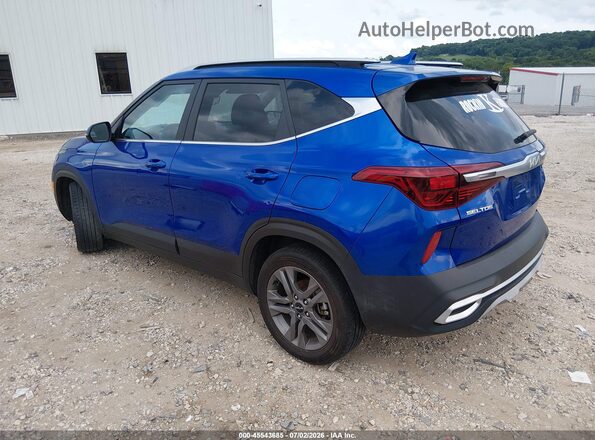 KNDEU2AA0N7342835 2022 KIA SELTOS Blue Tył lewy