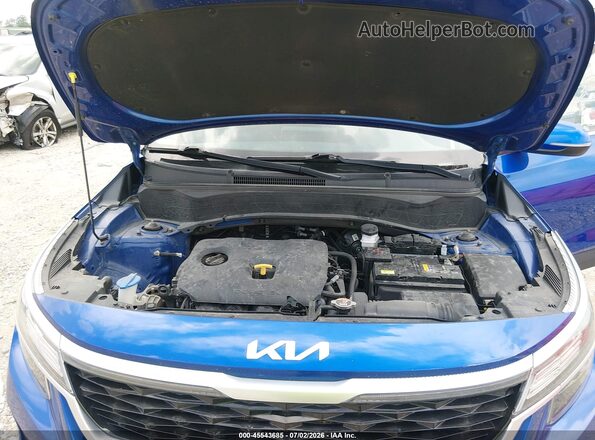 KNDEU2AA0N7342835 2022 KIA SELTOS Blue Widok z tyłu