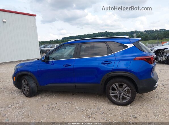 KNDEU2AA0N7342835 2022 KIA SELTOS Blue Widok wnętrza 360 stopni