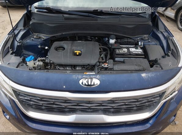 KNDEU2AA1M7058662 2021 KIA SELTOS Blue Widok z tyłu