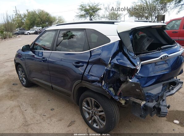 KNDEU2AA1M7058662 2021 KIA SELTOS Blue Widok wnętrza 360 stopni