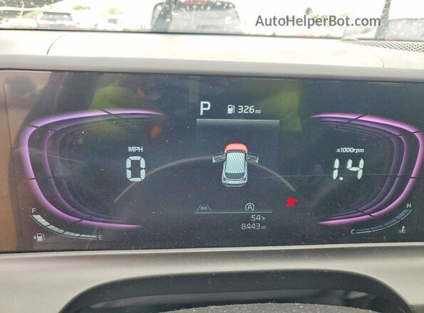 KNDEU2AA1S7797883 2025 KIA SELTOS Black Вид щитка приладів
