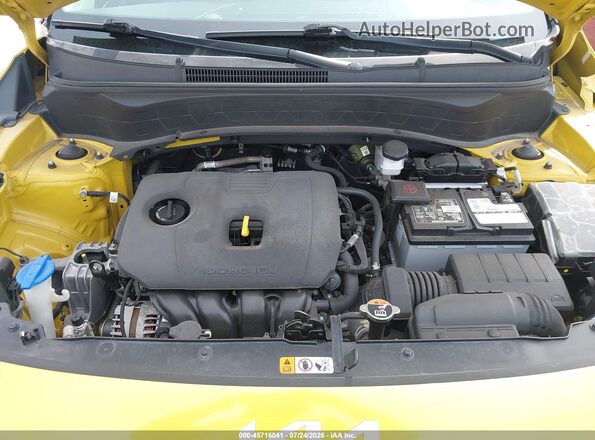 KNDEU2AA2P7384300 2023 KIA SELTOS Yellow უკანა ხედი