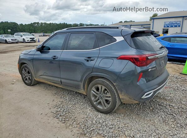 KNDEU2AA6N7312870 2022 KIA SELTOS Синий Задняя левая четверть