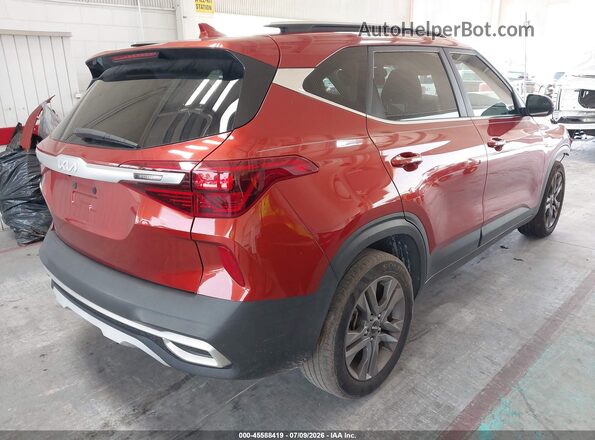 KNDEU2AA6P7351123 2023 KIA SELTOS Бордовый Задняя правая четверть