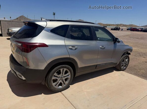 KNDEU2AA8M7090475 2021 KIA SELTOS Silver უკანა მარჯვენა