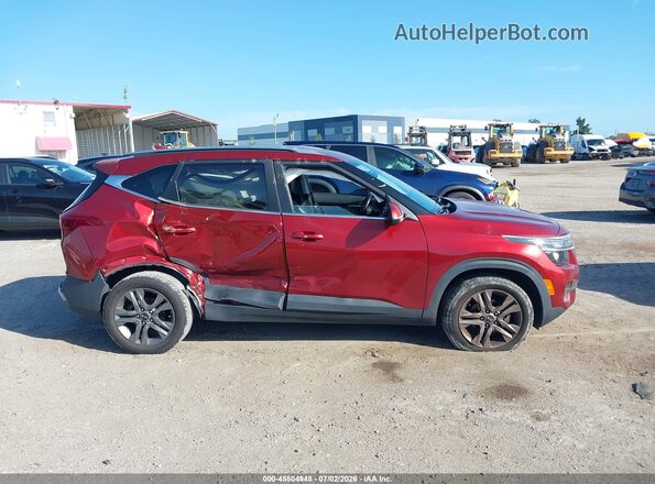 KNDEU2AA9M7090775 2021 KIA SELTOS Оранжевый Вид задней части салона