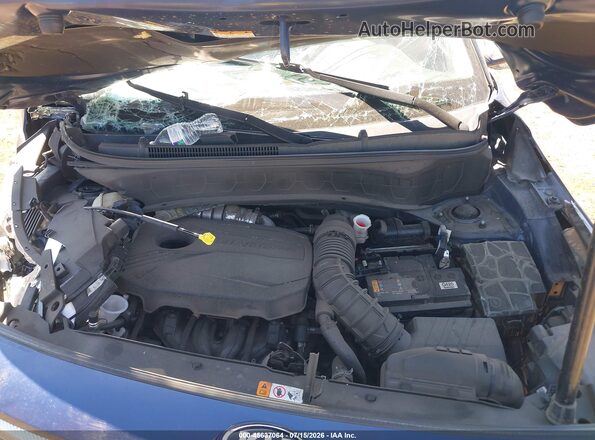 KNDEUCA25M7146497 2021 KIA SELTOS Blue Widok z tyłu