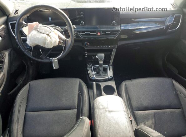 KNDEUCAA4R7520547 2024 KIA SELTOS Green Dashboard view