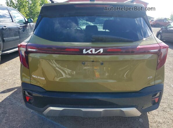 KNDEUCAA4R7520547 2024 KIA SELTOS Green Rear view