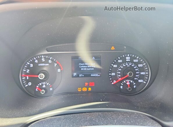 KNDJ23AU0L7066402 2020 KIA SOUL Gray Widok zestawu wskaźników