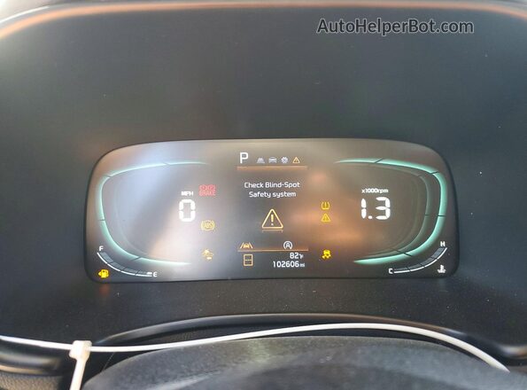 KNDJ23AU2P7881173 2023 KIA SOUL Gray Սարքավորումների վահանակի տեսք