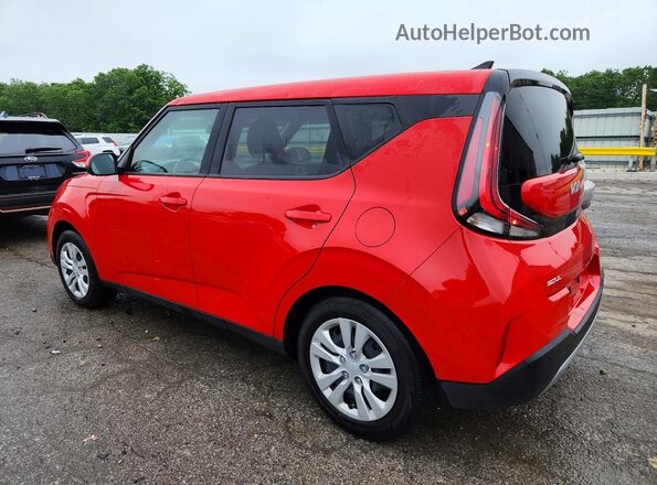 KNDJ23AU2S7267068 2025 KIA SOUL Красный Задняя левая четверть