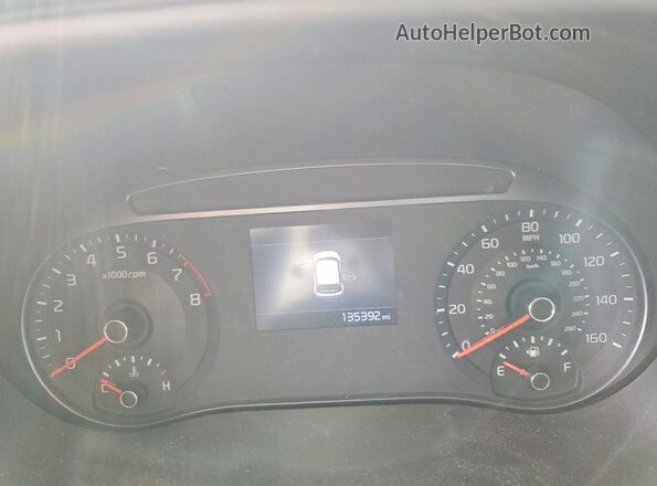KNDJ23AU4M7741637 2021 KIA SOUL Burgundy Widok zestawu wskaźników
