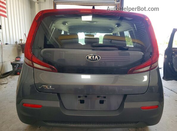 KNDJ23AU6L7715894 2020 KIA SOUL Gray Հետևի տեսք