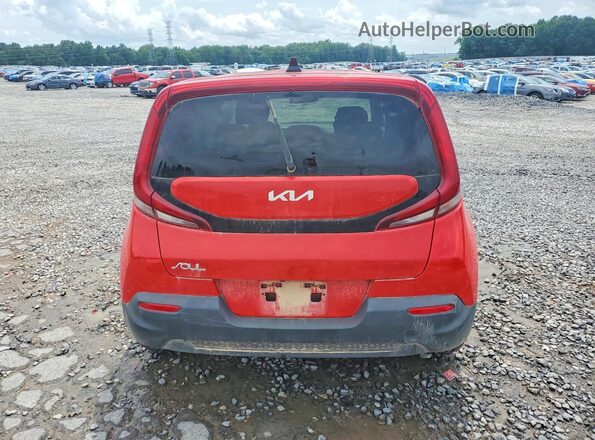 KNDJ23AU7N7162935 2022 KIA SOUL Red Հետևի տեսք