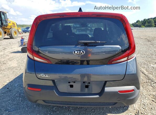 KNDJ23AU9L7081237 2020 KIA SOUL Charcoal Հետևի տեսք