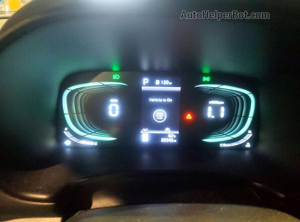 KNDJ33AU3P7204971 2023 KIA SOUL Синий Вид щитка приборов