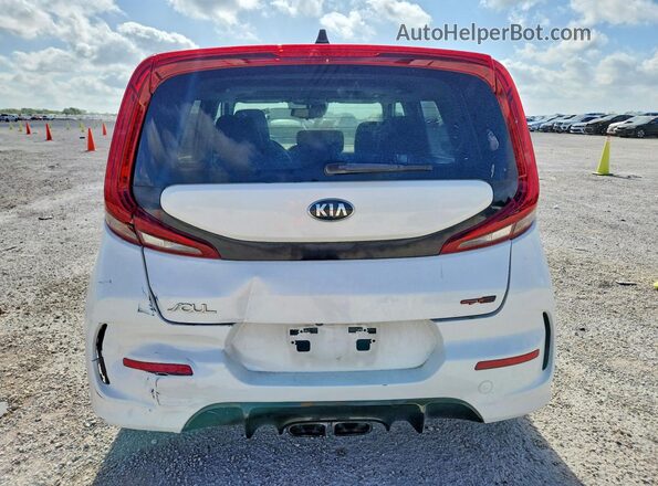 KNDJ53AF0L7718539 2020 KIA SOUL White Հետևի տեսք