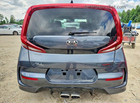 KNDJ53AF0L7724048 2020 KIA SOUL Gray Հետևի տեսք