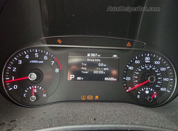 KNDJ53AF0L7724048 2020 KIA SOUL Gray Սարքավորումների վահանակի տեսք
