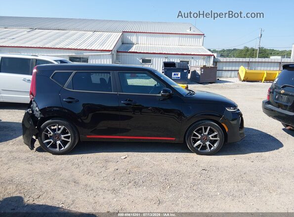 KNDJ53AF8L7023838 2020 KIA SOUL Black უკანა სალონის ხედი