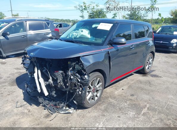 KNDJ53AFXL7005969 2020 KIA SOUL Gray Front left
