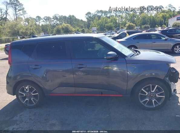 KNDJ53AFXL7005969 2020 KIA SOUL Gray Instrument cluster view