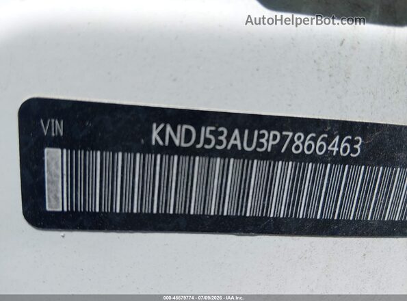 KNDJ53AU3P7866463 2023 KIA SOUL White Widok komory silnika