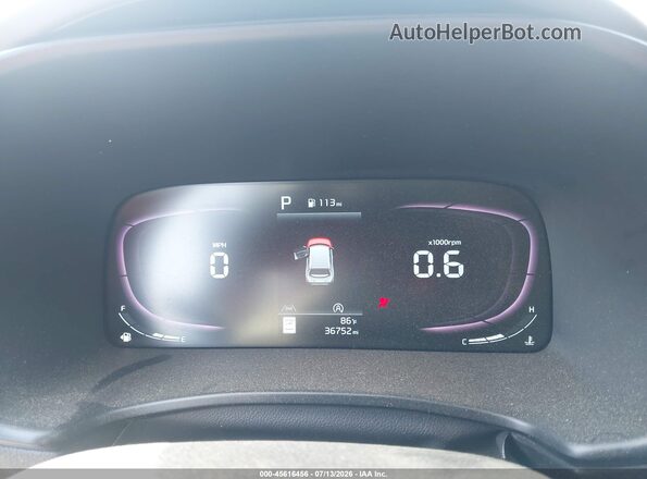 KNDJ53AU7P7207303 2023 KIA SOUL Blue Vista de los asientos traseros