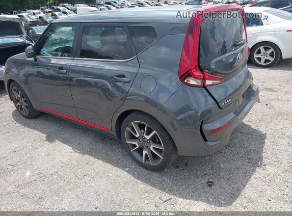 KNDJ63AUXM7787929 2021 KIA SOUL Gray უკანა მარცხენა