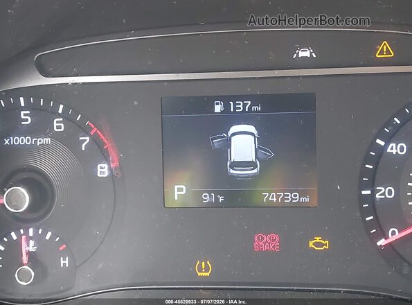 KNDJ63AUXM7787929 2021 KIA SOUL Gray 