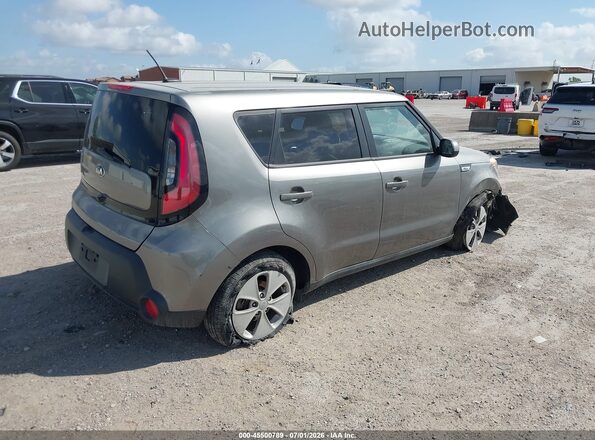 KNDJN2A20G7257209 2016 KIA SOUL Gray Tył prawy