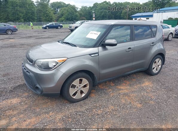 KNDJN2A20G7357357 2016 KIA SOUL Серый Передняя левая четверть