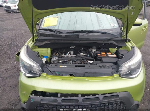 KNDJN2A21G7844597 2016 KIA SOUL Зеленый Вид сзади