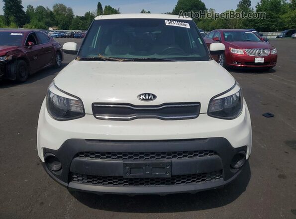 KNDJN2A21J7584516 2018 KIA SOUL White Դիմացի տեսք
