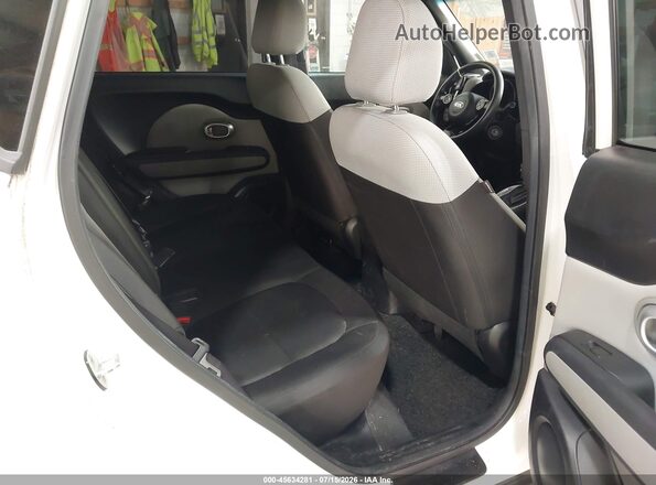 KNDJN2A22G7370286 2016 KIA SOUL White VIN კოდის სტიკერის ხედი