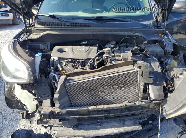 KNDJN2A23J7626538 2018 KIA SOUL Black Շարժիչի բաժամունքի տեսք