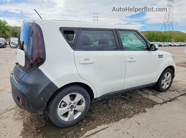 KNDJN2A23K7664711 2019 KIA SOUL Белый Задняя правая четверть